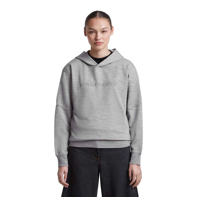 Icebreaker W Merino 360 Realfleece Elemental LS Hoodie image number 0